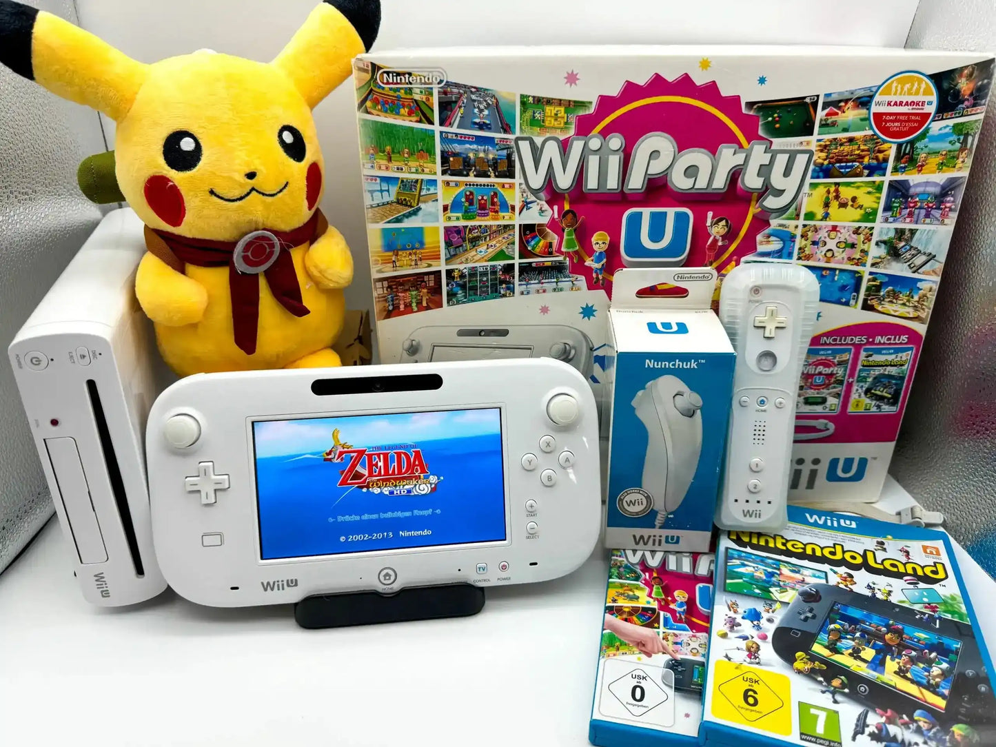 Nintendo WiiU in weiß gemoddet - 3DSRenew