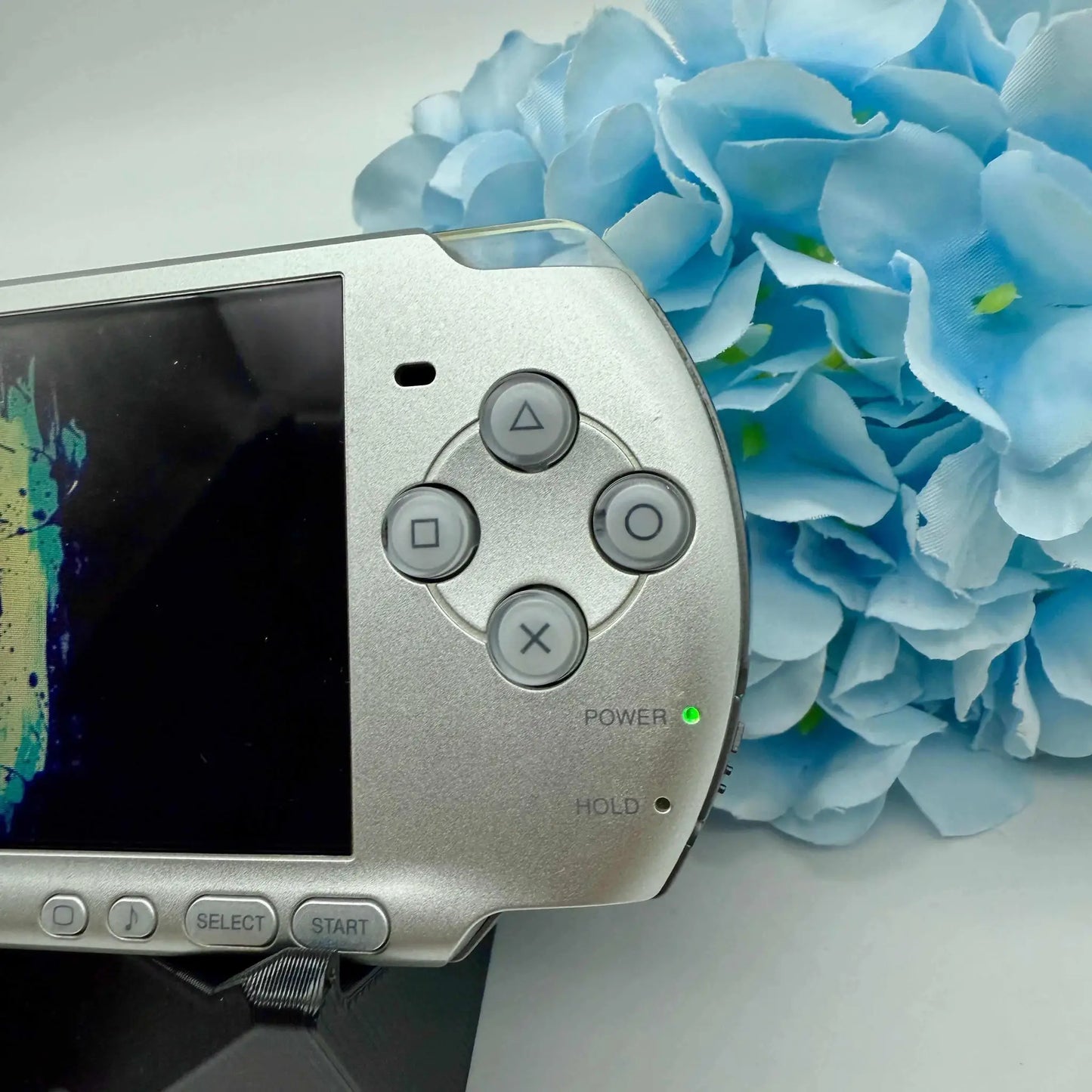 PSP 3000 in silber gemoddet - 3DSRenew