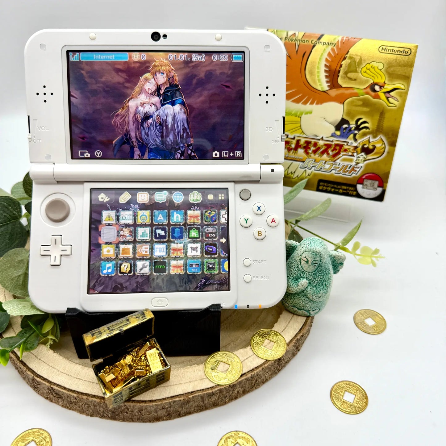 New Nintendo 3DS XL weiß Zelda