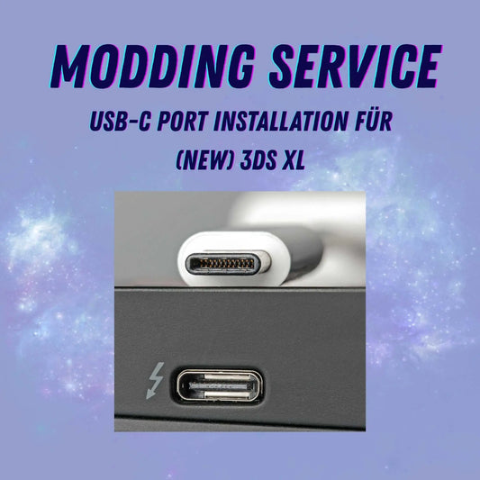 (New) 3DS XL USB-C Port installation Service - 3DSRenew