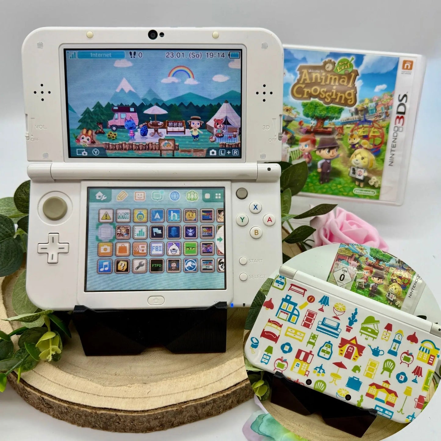 New Nintendo 3DS XL Animal Crossing