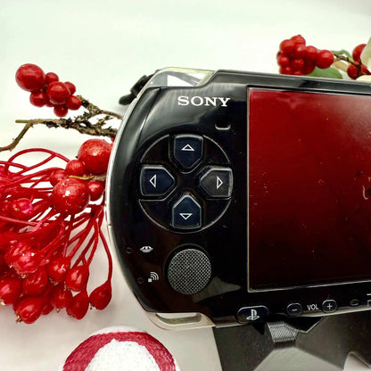 PSP 3000 in schwarz gemoddet