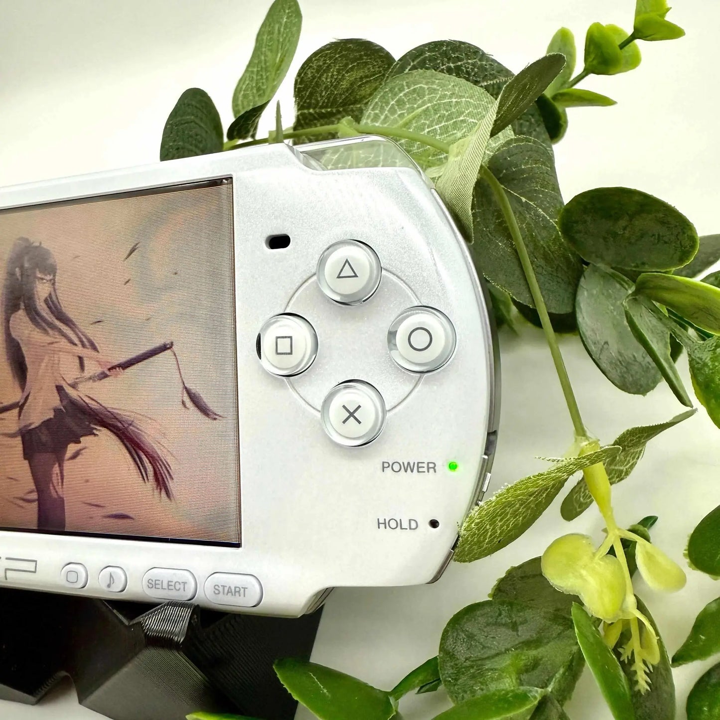 PSP 3000 in weiß gemoddet - 3DSRenew
