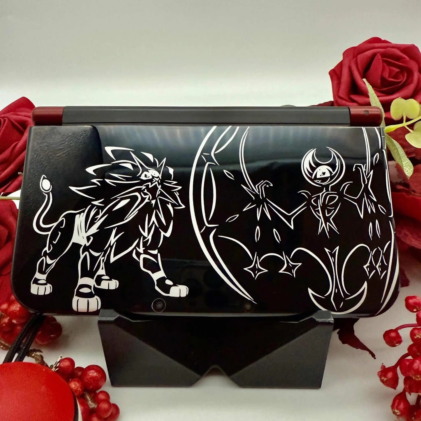 New Nintendo 3DS XL rot Pokemon Design gemoddet - 3DSRenew