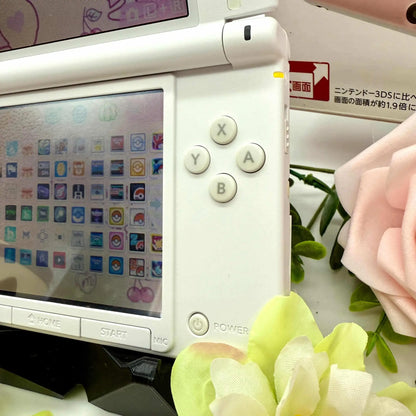 Nintendo 3DS XL white pink gemoddet - 3DSRenew