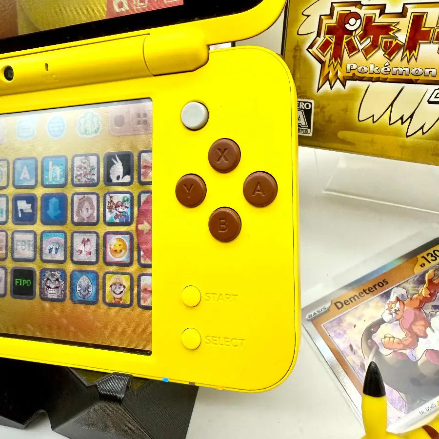 New Nintendo 2DS XL Pikachu gemoddet - 3DSRenew