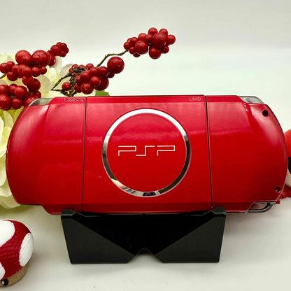 PSP 3000 in rot gemoddet - 3DSRenew