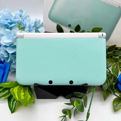 Nintendo 3DS XL white mint gemoddet - 3DSRenew