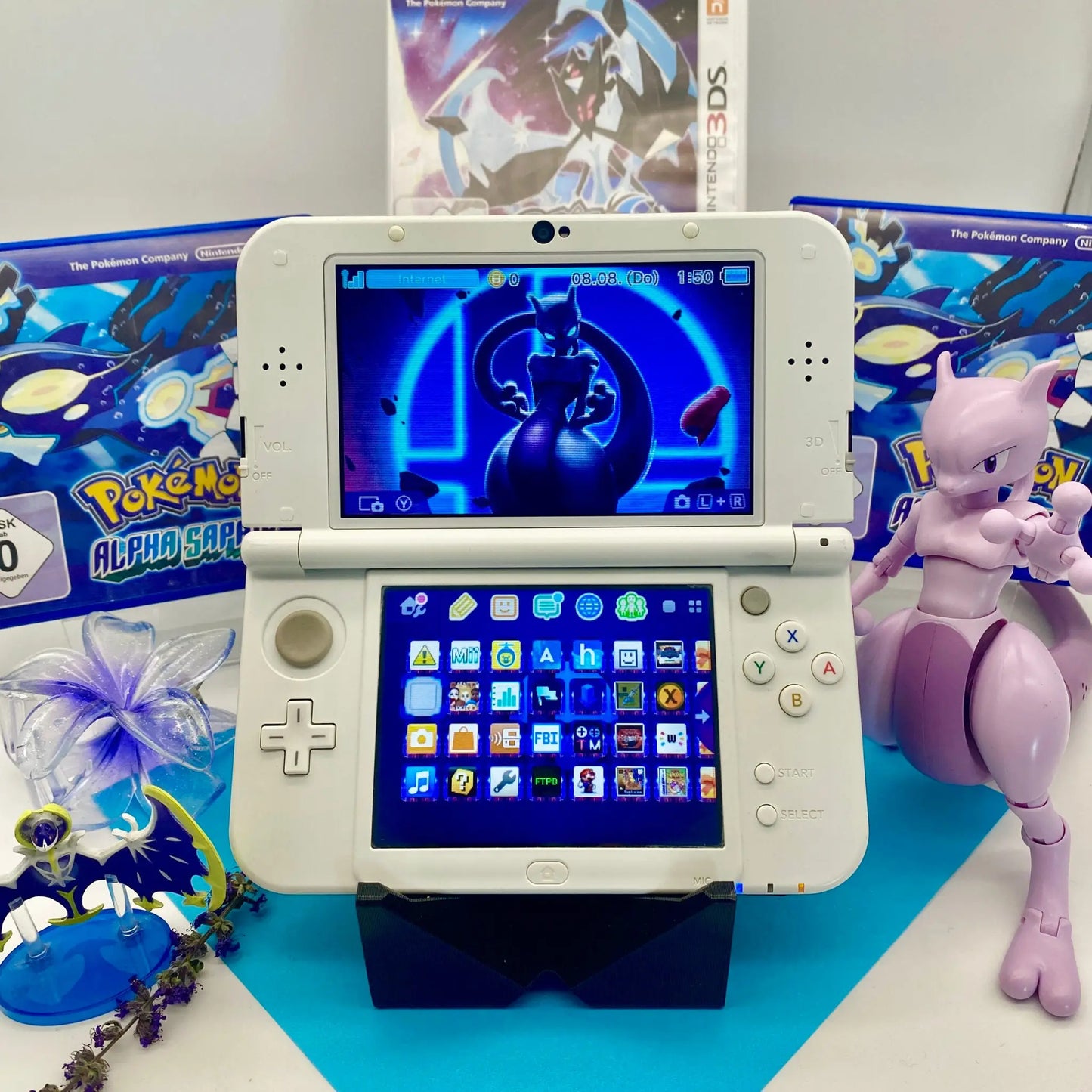 New Nintendo 3DS XL weiß Galaxy
