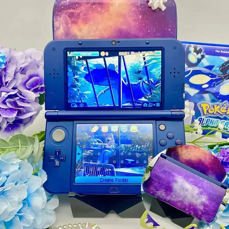 New Nintendo 3DS XL Galaxy Design gemoddet - 3DSRenew