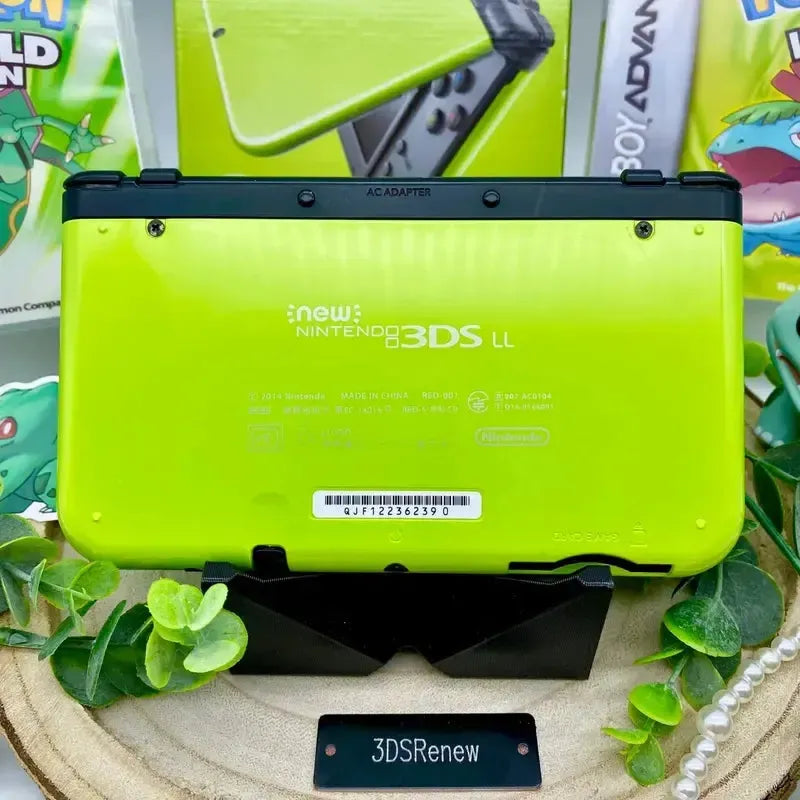 New Nintendo 3DS XL Limette gemoddet - 3DSRenew