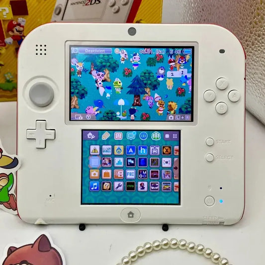Nintendo 2DS in weiß gemoddet - 3DSRenew