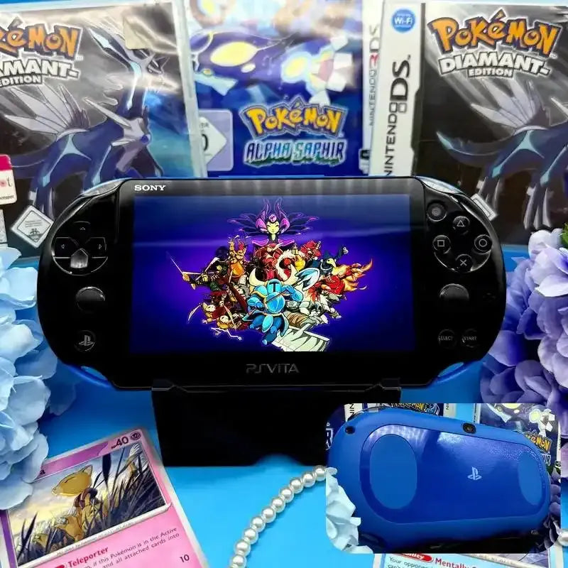 PS Vita 2000 in blau schwarz gemoddet - 3DSRenew