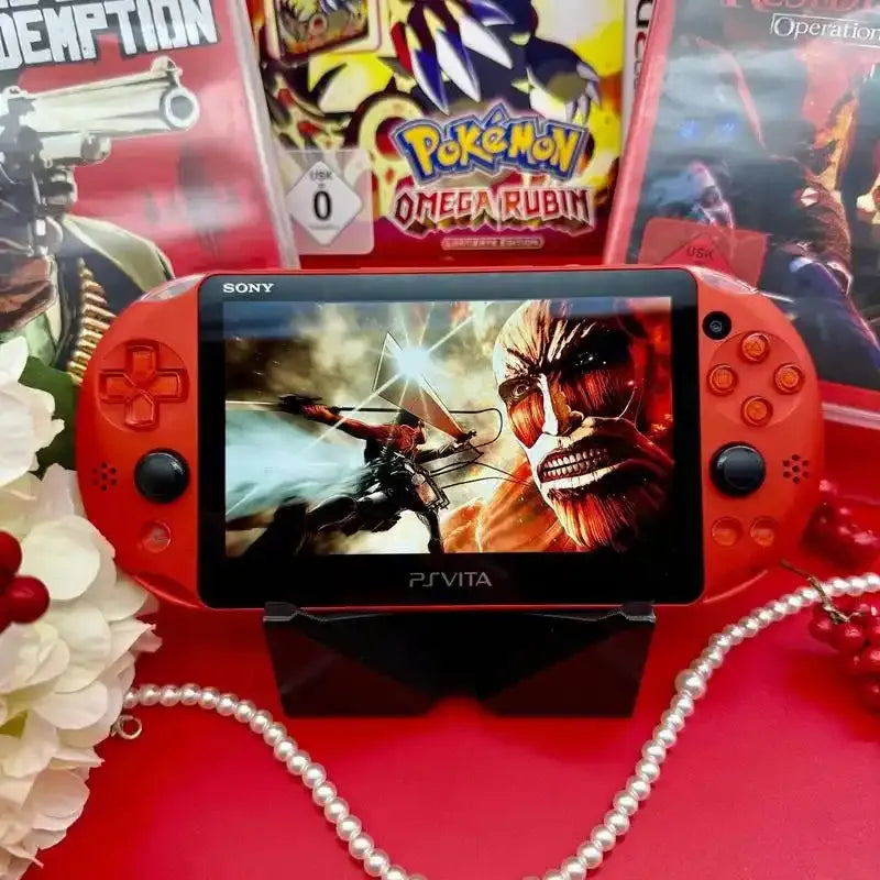 PS Vita 2000 in rot gemoddet - 3DSRenew