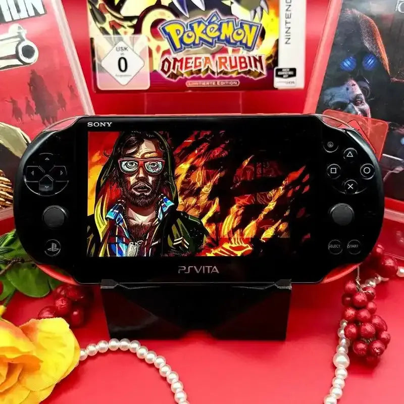 PS Vita 2000 in schwarz rot gemoddet - 3DSRenew