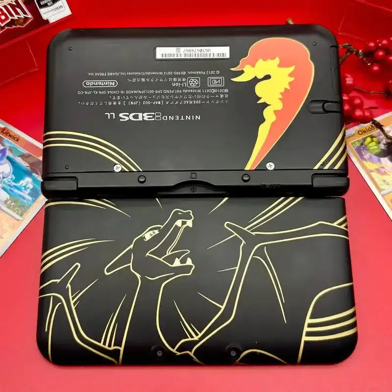 Nintendo 3DS XL Glurak gemoddet - 3DSRenew