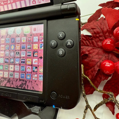 Nintendo 3DS XL schwarz rot Smash Bros